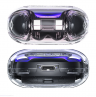 Acefast беспроводные наушники T8 crystal color bluetooth earbuds, цвет: bright black 