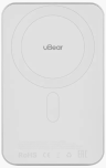 uBear Внешний складной аккумулятор 3 в 1 | 8000 мАч | С поддержкой MagSafe | Покрытие Soft-touch | Беспроводная зарядка мощностью до 15 Вт | Cruise
