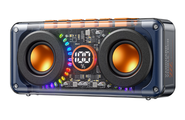 Wekome D42 Портативная колонка | Среднее время автономной работы - 3.5 ч | Емкость аккумулятора - 2400 мАч | blue ,JOYA