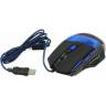 Мышь компьют. Oklick 775 G черный/синий USB Global