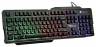 Игровая клавиатура Qumo Cobra K30, проводная, 104 клавиши, подсветка радужная, плетеный кабель