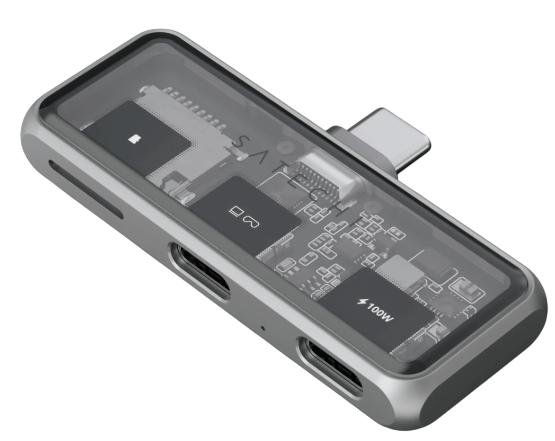 Satechi Mobile XR Hub PD 100W with microSD, Цвет: Серый