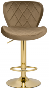 Woodville Барный стул Porch dark beige | Ширина - 47; Глубина - 53; Высота - 89 см