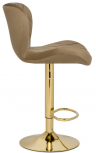 Woodville Барный стул Porch dark beige | Ширина - 47; Глубина - 53; Высота - 89 см
