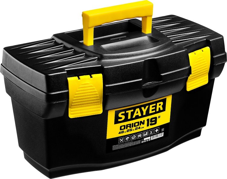 Stayer "ORION-19" пластиковый Ящик для инструментов 38110-18_z03