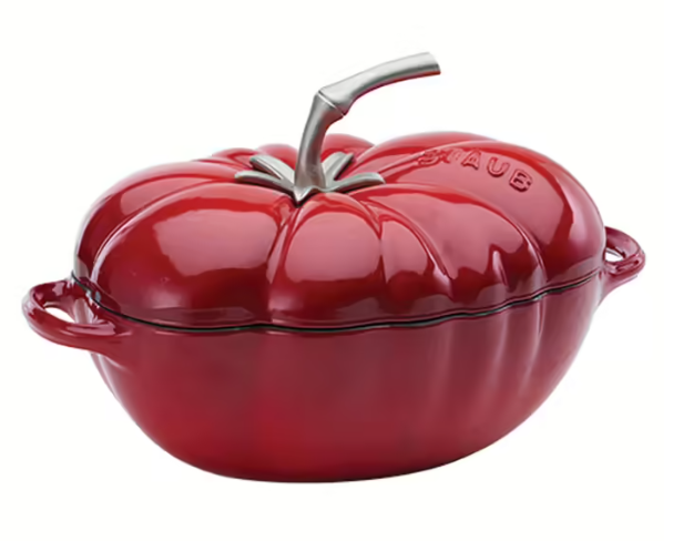 Кастрюля / жаровня в форме помидора 25 см Cherry Staub 2,9 литра