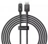Baseus Unbreakable Series Fast Charging | Цвет: Черный | Разъемы: USB-Lightning | Максимальный ток: 2.4A | Длина кабеля:1м