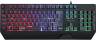 Игровая клавиатура Qumo Twins K68, с двумя накладками разного цвета, проводная, 104 клавиши, кнопка FN, встроенная радужная подсветка