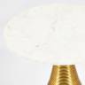 Tetchair Столик кофейный Secret De Maison CINTRA ( mod. 12473 ) алюминиевый сплав/мрамор, 40,7x40,7x52,7см, золотой/gold 14092