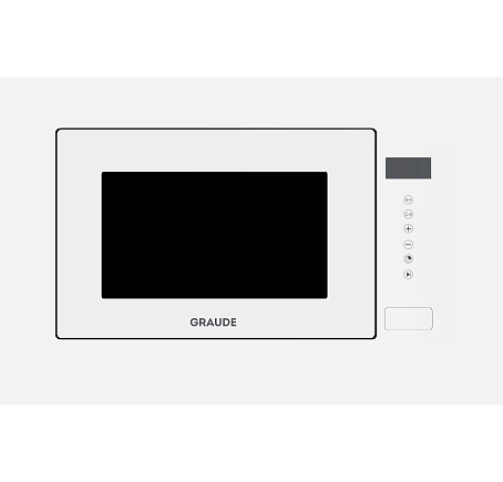 Graude  встраиваемая микроволновая печь MWG 38.1 W | 36,5х56,6х34 | Полезный объём: 20 л; | Защита от детей | 4 режима нагрев | LCD-дисплей | Решетка для гриля