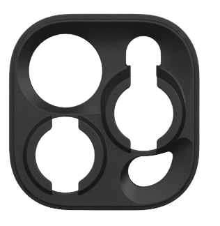 Moment SmartAlign Drop-In Lens Mount для iPhone | Надёжное крепление для объективов Moment | Точное оптическое выравнивание | Совместимость с Moment Case | Прочный композитный материал