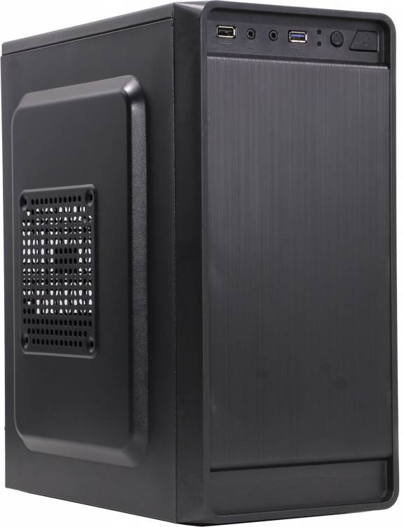 Корпус Minitower ExeGate BAA-108U Black, mATX, <без БП>, 1*USB+1*USB3.0, Audio <EX283126RUS> 283126