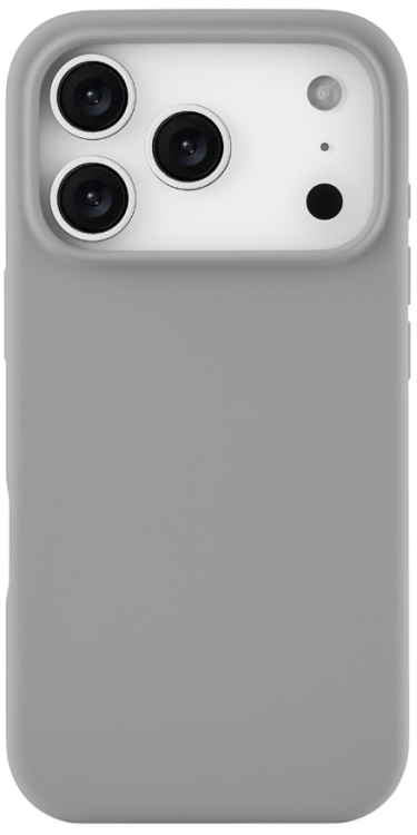 uBear Чехол для iPhone 17 Pro, совместимый с MagSafe, силикон,Touch Mag, gray