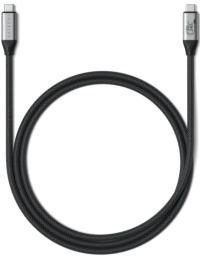 Satechi Кабель USB4 V2 Pro 240W 8K  | 1.2м | Display Thunderbolt 5/4/3 Cable, Цвет: черный