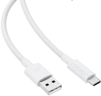 Acefast C18-04 Зарядный дата кабель USB-A To USB-C | Сила тока: до 3А | Длина: 1.2м | Braid Charging Data Cable, белый