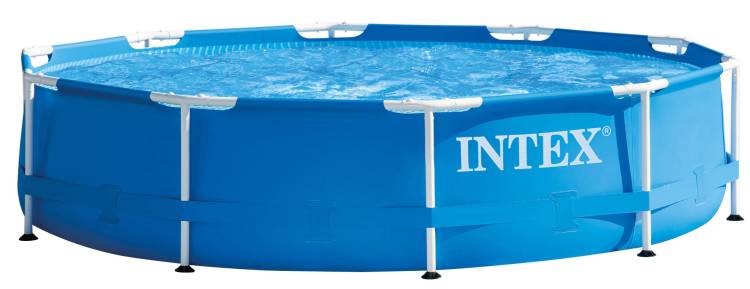 Intex 28200 Каркасный бассейн с прочной металлической рамой | 305*76 см | Объем: 4485 л