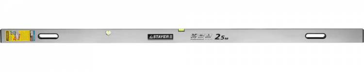 Stayer Professional 10752-2.5 10752-2.5 Правило-уровень с ручками GRAND, 2.5 м