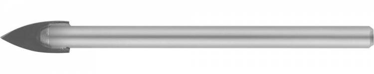 Stayer 2986-06, 6 мм Сверло по кафелю, керамике, стеклу, цилиндрический хвостовик