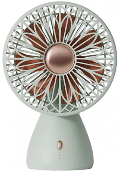 Портативный вентилятор Sothing Bridal Bouquet Shaking Head Fan/ 2000 mAh/ 3 режима скорости/ (DSHJ-S-2113)_world