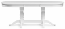 Woodville Деревянный стол "Красидиано" белый | Ширина - 84; Высота - 76; Длина в разложенном виде - 200; Длина - 150 см