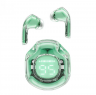  Acefast беспроводные наушники T8 crystal color bluetooth earbuds, цвет: mint green