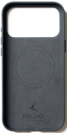 Mujjo Чехол кожаный для iPhone 17 Pro с MagSafe, Basalt