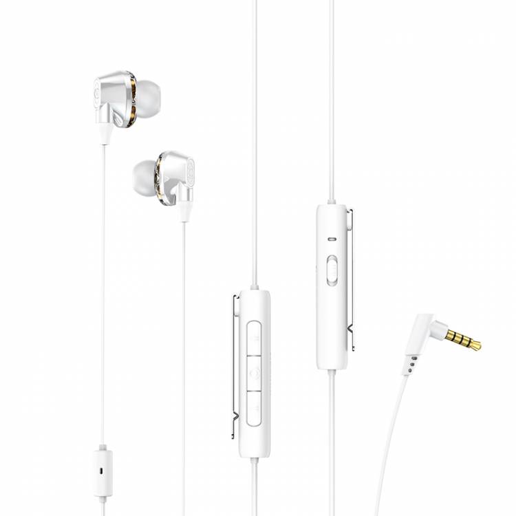 Baseus Наушники Immersive virtual 3D gaming earphone H08 White+Gray