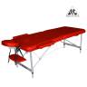 Массажный стол DFC NIRVANA, Elegant OPTIMA,  186cm*W60cm*4cm, алюминиевые ножки, цвет красный (red)