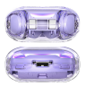  Acefast беспроводные наушники T8 crystal color bluetooth earbuds, цвет: alfalfa purple