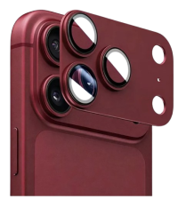 Защитные линзы на камеру iPhone 17 Pro Max Burgundy 