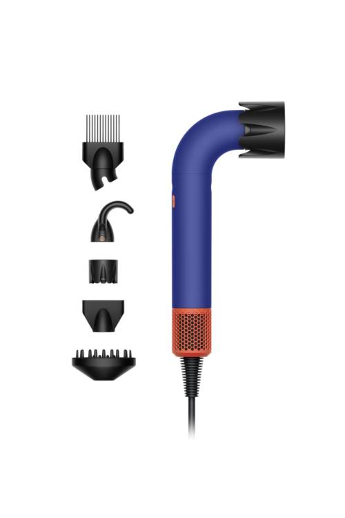 Dyson Фен Supersonic HD18 Pro, Vinca Blue | 1700 Вт, 5 насадок, длина кабеля 2.8 м, 28.5*10.8*5.5 см