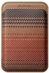 Pitaka Magnetic Woven Wallet Картхолдер | Магнитное крепление | Прочный и легкий материал из арамидного волокна | Компактный дизайн | Вместимость до 6 карт 1, Sunset